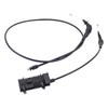 ApplianPar 2Pcs Front Driver and Passenger Side Hood Release Cable