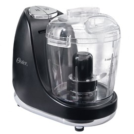 Oster FPSTMC3321 3-Cup Mini Chopper with Whisk, Black