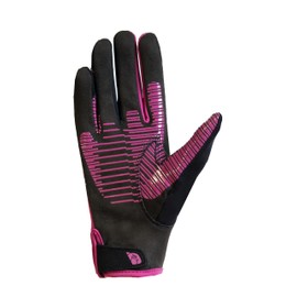 Roeckl Sports June Ladies Winter Riding Gloves Black/Berry 7.5