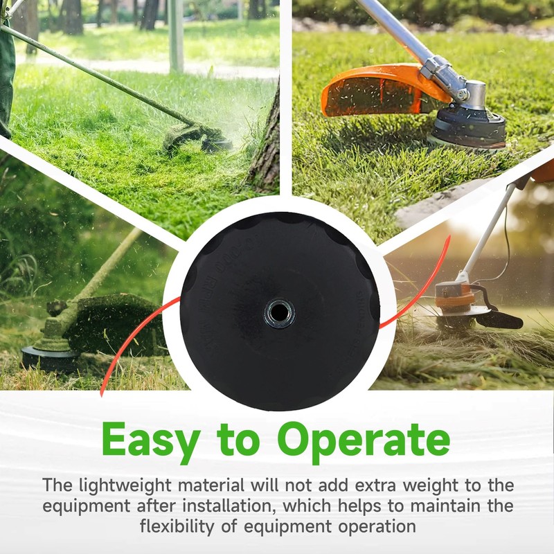 munirater 5-Pack Trimmer Head Replacement for Echo Speed Feed 400