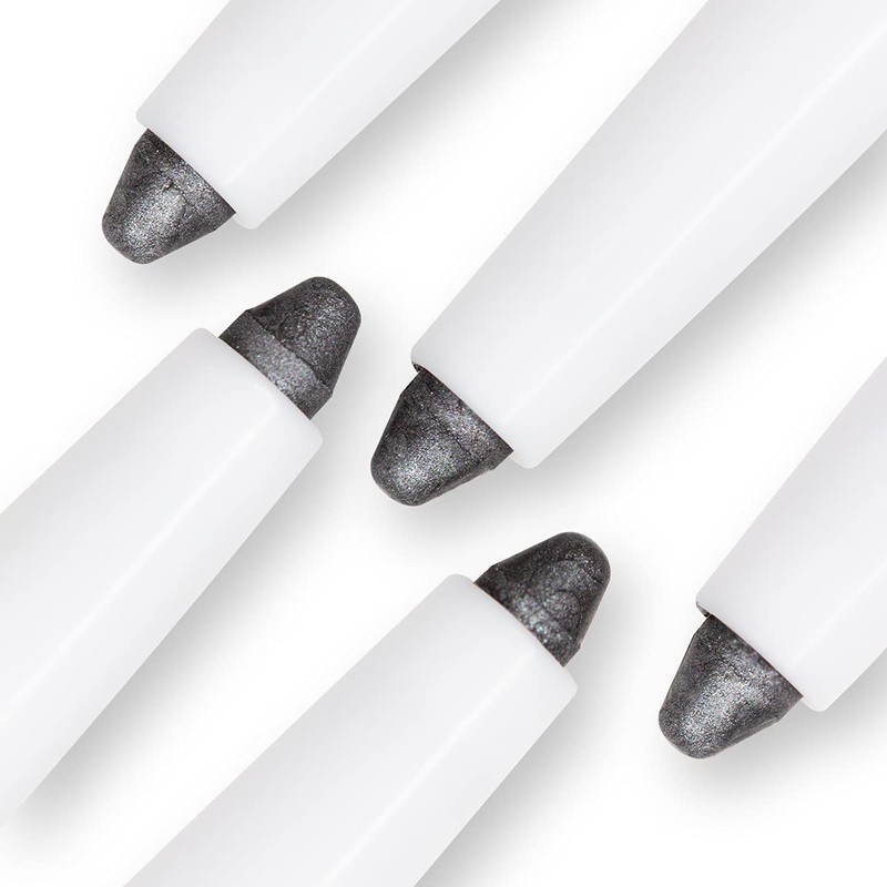 Cosline Kohl and Eyeliner No.107, Colour: Grey (anthracite), Smudge-proof and
