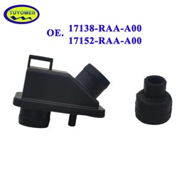 17138-RAA-A00 Manguera de tubo de admisión de filtro de aire y junta de respiración 17152-RAA-A00 para Honda Element Accord 2.4L 2003-2007, manguera de admisión de aire para Honda Accord