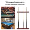 Wall Mounted Snooker Billiards Cues Rack Pool Cues Stick Pole