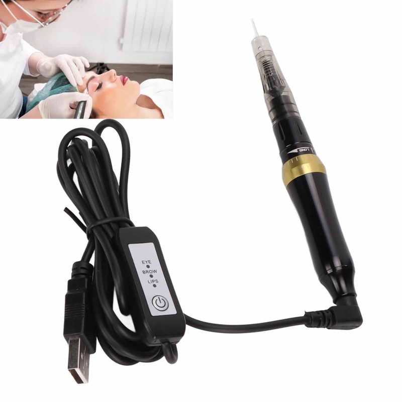 Semi Permanent Tattoo Pen Eyebrow Lip Eyeliner Microblading Makeup Machine