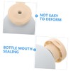 SAFIGLE 2Pcs Refillable Travel Toiletry Bottles for Shampoo Wash Squeezable