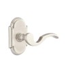 Emtek Privacy Set, Style 8 Rosette, Cortina Lever, Oil Rubbed