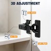 Mousike 10 Pack (5 Pair) Soft Close Cabinet Hinges, 1/2