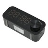 Bluetooth Speaker Alarm Clock Radio Digital LED Display Subwoofer Mini