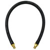 Short Air Compressor Hose: 1/4" Male NPT To 1/4" Male