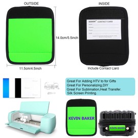 XiOiOiX Luggage Handle Wrap-Neoprene Luggage identifiers for Suitcases Unique Bright Luggage Tags/Spotter/Markers/Handle Cover Travel Accessories (Bright Green)