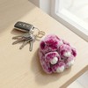 Fluffy Bunny Keychain - Ultra Soft Plush Rabbit Charm