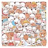 100PCS Bubu dudu Stickers for Water Bottle Laptop,Cute Cartoon Decals