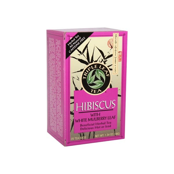 Triple Leaf Hibiscus Tea 20 Tea Bags