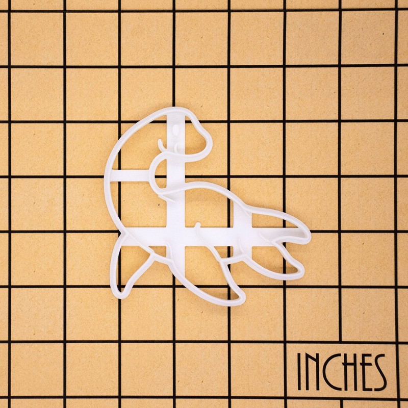 Hole Ness Monster Cookie Cutter, 1 Piece. Bakerlogy