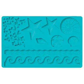 Wilton Silicone Sea Life Fondant and Gum Paste Mold - Cake Decorating Supplies