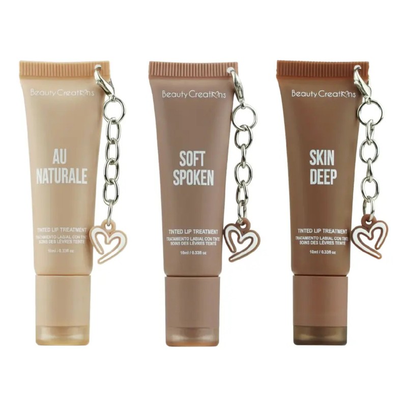 Set 3 Balsamo Labial Tinta Lip Treatment Beauty Creations