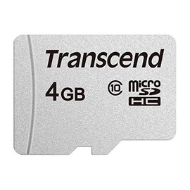 Transcend 4GB microSDHC Micro SD Card C10, Full HD Video Memory Card for Nintendo-Switch/GoPro/Insta360/Surveillance Home Security Camera/Dash Cam/Wyze Cam/Car Cam/Tablet/Drone