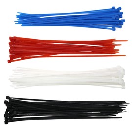 fiXte Cable Ties Multi Use 2mm x 150mm Plastic Tie Wraps Zip Ties Office Home Garden Garage Workshop (Pack of 120)