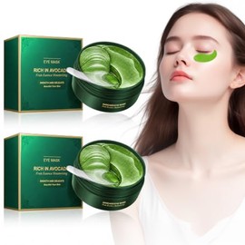 120Pcs Parches Ojeras 24k, Bolsas y Ojeras Parche de Ojo, Parche Ojeras 24k, Colageno Par-ches Contorno de Oj-os, Hidrogel Anti Arrugas, Lineas De... 