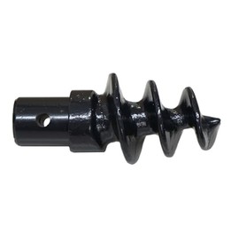 Bolt-on Spiral Point Auger Pilot Tip for heavy-duty augers