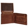 piké Genuine Leather Men's Wallet Brown 021848, brown