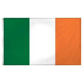 SHATCHI 5ft x 3ft National Flags Events Pub BBQ Decorations for Rugby Cricket Football Sports 2023 World Cup Banner Fan Support Table Cover, Polyester, Ireland