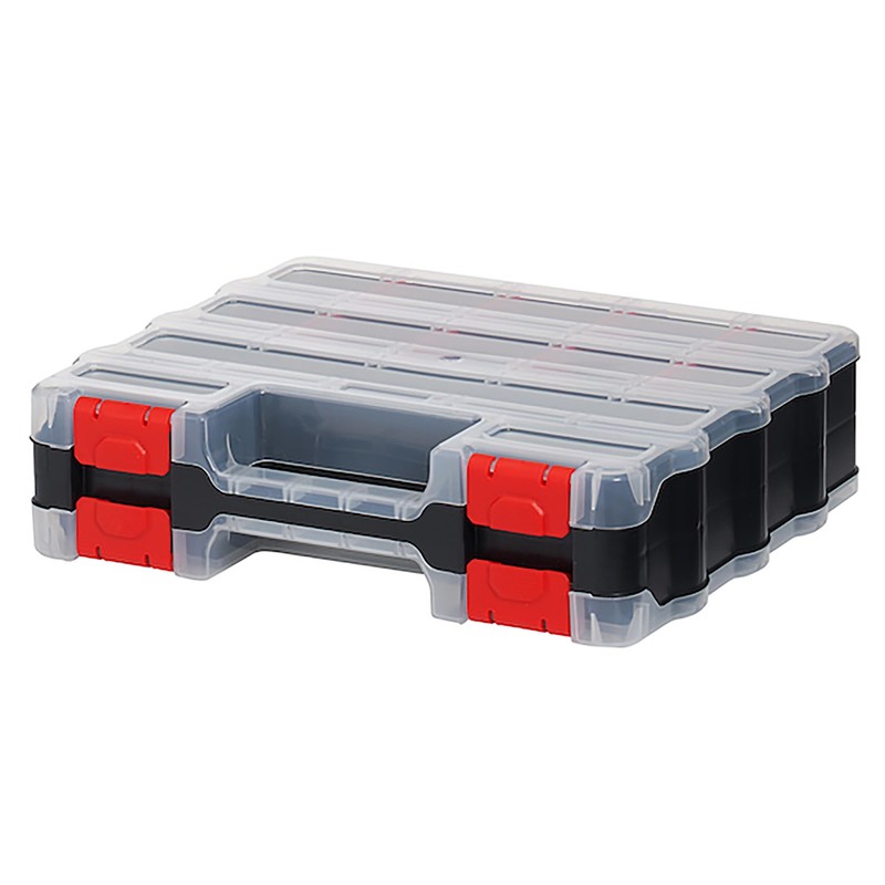 Dekton Jumbo Double Sided Organizer- Organizer Box With 32 Compartments|