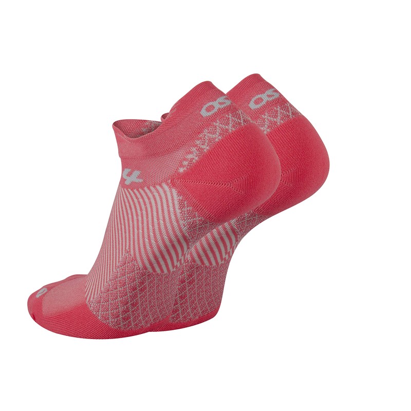 OrthoSleeve FS4 - Calcetines ortopédicos para fascitis plantar, Coral No-show,