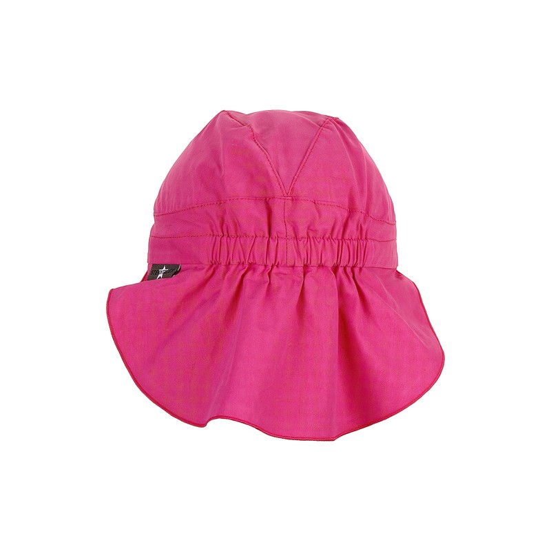 Sterntaler Unisex Peaked Cap with Neck Protection - 51 cm