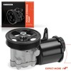 A-Premium Power Steering Pump, with Reservoir & Pulley Compatible with
