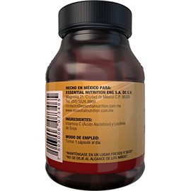 Essential Nutrition Vitamina C-500 Vitamina C-500 Cpsulas