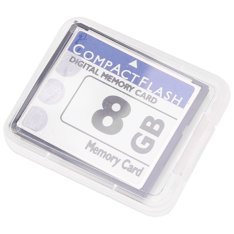 Atelierate Professional 8GB Compact Flash Memory Card(White&Blue)