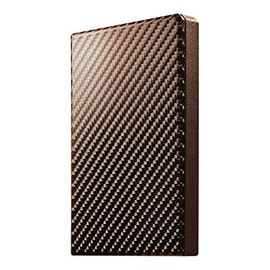 I-O DATA USB 3.1 Gen 1 Portable Hard Disk "Fast Kaku" Brick Brown 1TB HDPT-UTS1BR