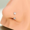Oufer 18G/20G Horseshoe Internally Threaded & Threadless AAA+ Grade CZ