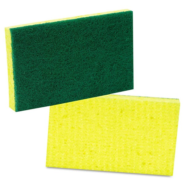 Scrubbing Sponge, Medium-Duty, 6.1 x 3.6-In.