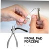jojofuny Stainless Steel Eyeglass Adjustment Plier for Nose Pad Repair