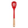 Silicone Pasta Fork, Kitchen Heat Resistant Noodle Spoon Server, BPA