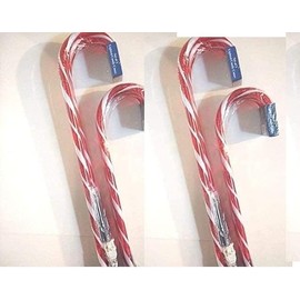 NTD 12 Lighted Candy Cane Pathway Markers (28") - Set of 12 (4-3 Packs) - Christmas Outdoor Pathway Lights