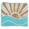 Bamboo Trading Hand-Beaded Rising Sun Essential Pouch