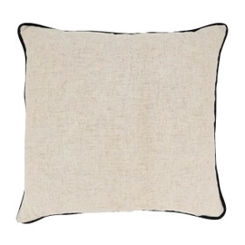 SARO LIFESTYLE Toscana Daydream Throw Pillow Cover with Piping