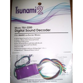 Soundtraxx Tsunami2 TSU-2200 Electric Engines 886002 Bob The Train Guy ,#G14E6GE4R-GE 4-TEW6W251584