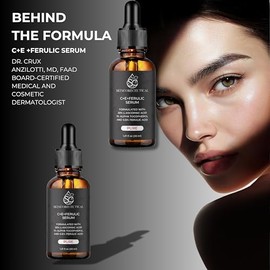 C E Ferulic with 20% L-Ascorbic Acid — Vitamin C Serum for Anti-Aging, Firming, and Brightening —1.01 fl oz / 30 ml