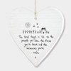 East of India Hanging Heart Gift The Best Things In