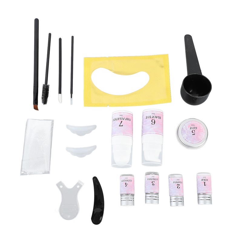 Eyelash Eyebrow Lamination Kit Professional Fast Styling 16ml Liquid 20ml