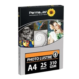 PermaJet Photo Lustre 310gsm | A4 25 Sheets | Lustre Photo Inkjet Paper | APJ22024
