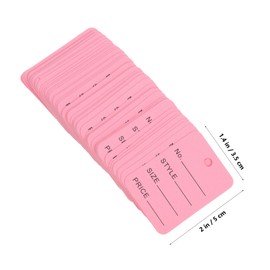 Gatuida 1000pcs Jewelry Price Tags with String Blank Labels for Retail Display Easy Attachment for Clothing Jewelry Pricing Paper Tags for Effortless Organization