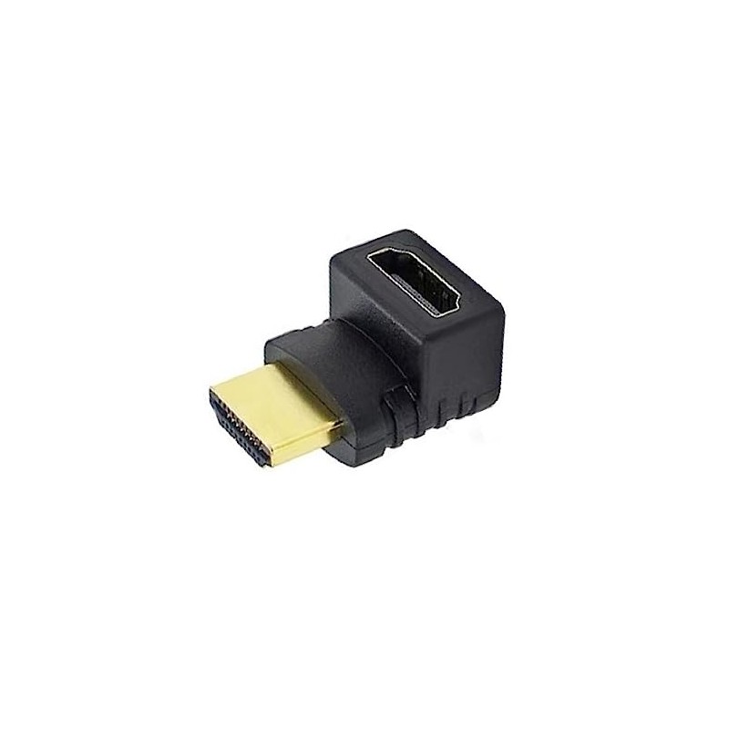 KOKKIA HDMI_Male2Female_270 : HDMI 270 Degree Adapter, Right Angle HDMI