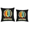 Handstand Ring Gymnastics Throw Pillow