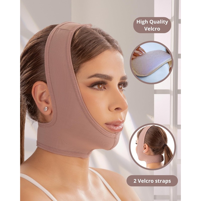 SHAPE CONCEPT Mentonera 318 Powernet Chin Strap for Sleeping Double