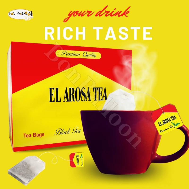 Al Arousa Alarousa Black Tea Bags Teas Indian Kenyan Traditional